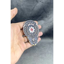 kuyumcudan E.g.m. P Siyah Demir Cüzdan Rozeti