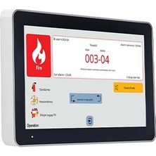 Panasonic Panasonıc FAS-5054 Tekrarlayıcı Panel, Dokunmatik Ekranlı ,onaylama ve Sıfırlama Işlemleri Alarm Ihbar Birimi