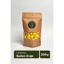 Limonlu Badem Draje - Ferahlatıcı Limon Aroması & Taze Kavrulmuş Badem 250GR