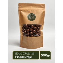 Sütlü Çikolatalı Fındık Draje - Taze Kavrulmuş Bütün Fındık 500GR