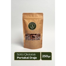 Sütlü Çikolatalı Portakal Draje - Kahve Yanı Lüks Ikramlık 250GR