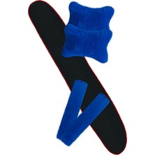 Tusba Market Renault 12 Toros Torpido Kaplama Halısı | Mavi Araç Koltuk Seyahat Yastık & Emniyet Kemer Pedi