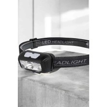 MiraLive Kafa Lambası Kamp Lambası Sensörlü Şarjlı Ayarlanabilir