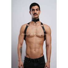 Alfa Aksesuar 03 Giyim Erkek  Choker ve Göğüs Harness, Erkek  Parti Giyim - BRFM35 Beruflic