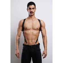 Alfa Aksesuar 03 Giyim Erkek  Göğüs Harness, Erkek  Pantolon Kemer, Deri Erkek  Kemer - BRFM146 Beruflic