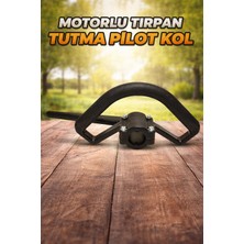 Johnser Teammax Motorlu Tırpan Pilot Kol Universal  – Profesyonel Kullanıma Uygun Ergonomik Tutma Kolu, Titreşim Azaltıcı, Kaymaz Kaplama, Sağlam ve Dayanıklı Yapı, Tüm Tırpan Modelleri ile Uyumlu
