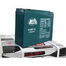 Ncr 12V-32AH (40AH Ebatlarında) 32 Amper Dar  E-Bıke AKÜ-2026 Üretim Ebatlar: 267X78X170MM