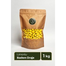 Limonlu Badem Draje - Ferahlatıcı Limon Aroması & Taze Kavrulmuş Badem 1kg