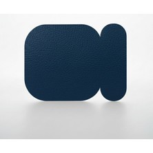 Grand Fine Art 2 Adet Kahverengi Deri Amerikan Servis 33X44 Cm-Kolay Silinir Supla-Kendinden Kaşıklıklı Supla