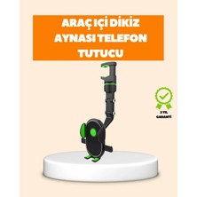 MiraLive Araç Içi Dikiz Aynası Telefon Tutucu Katlanabilir ve Çok Fonksiyonlu