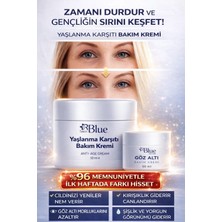 Blue Skin Care Göz Altı Morluk ve Torbalanma Karşıtı Göz Kremi 50 ml Tüm Cilt Tipleri