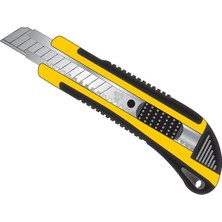 Ark 18 mm Maket Bıçağı Profesyonel Kesici Dayanıklı Gövde Kilitli Sistem