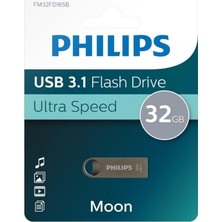 SHC4200 Philips FM32FD165B, 32GB, USB 3.1, Moon, Uzay Grisi, Flash Disk