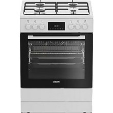 Altus Al 5756 Gt Gözü Gazlı Elektro Turbo 0 L Fırın Beyaz