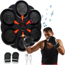 MiraLive Duvar Boks Makinesi Müzikli Bluetooth Hoparlör Özellikli LED Işıklı Ritimli 9 Mod Seviye Ayarl