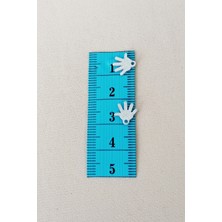 MiraLive Oya Abiye Bileklik Kolye Pleksi Metalik Plastik Pul Gümüş Renk 8 Gram 95 Adet - BNC519