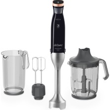 Arzum Technoart Maxi Neo AR1114-S Siyah 1500 W El Blender Seti Outlet Teşhir Ürün
