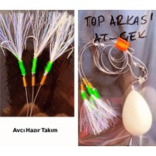 Hobimexpress At-Çek Top Arkası 3' Lü Çapari ( Palamut-Çinekop-Levrek-Tırsi-Zargana-Tral-Sarıkanat-Lüfer )