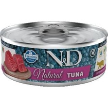 N&D Natural Ton Balıklı Yetişkin Kedi Konservesi 70 Gr