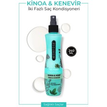 MiraLive Çift Fazlı Kinoa & Kenevir Kondisyoner Fön Suyu 240 ml - Mrfs