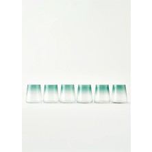 Bella Maison Mona Bardak Seti 6'lı Yeşil (380 Cc)