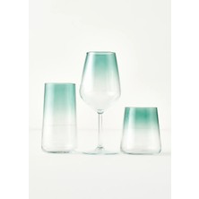 Bella Maison Mona Bardak-Kadeh Seti 18'li Yeşil