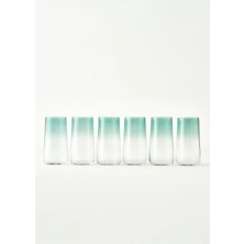 Bella Maison Mona Meşrubat Bardağı Seti 6'lı Yeşil (540 Cc)