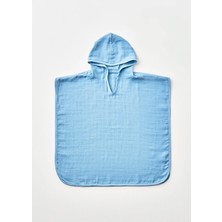 Bella Maison %100 Pamuk Marine Müslin Panço Mavi (60x60 cm)