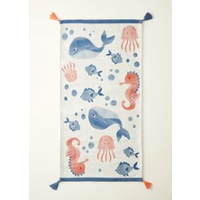 Bella Maison Marine Bebek Kilim (80X150 Cm)