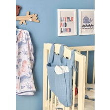 Bella Maison %100 Pamuk Marine Beşik Organizer (30x40 cm)