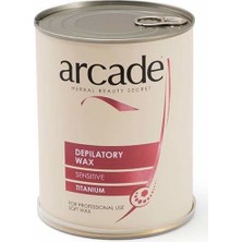 Arcade Titanium Konserve Ağda 800 ml Hassas Ciltler İçin Profesyonel Kullanım