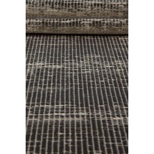 Kashe Halı Klas 5064 Antrasit Salon Halısı Oturma Odası Halısı Koridor Halısı Mutfak Halısı Modern Makine Halısı