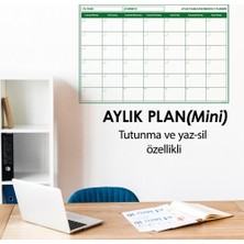 Cengo 56X85 cm Aylık Planlayıcı Takvim Çizelgesi Doldurulabilir Kağıt