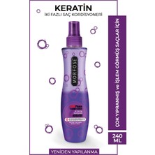 MiraLive Keratin Çift Fazlı Kondisyoner Fön Suyu 240 ml - Mrfs