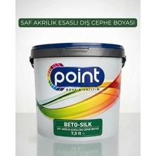 Point Boya Beto-Sılk - Ipeksi Mat, Saf Akrilik Esaslı Dış Cephe Boyası