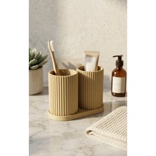 Blurix Banyo Düzenleyici Diş Fırçalığı | 2 Bölmeli Modern Organizer