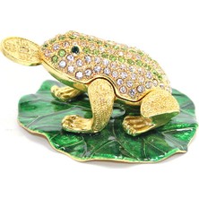 MiraLive Swarovski Taşlı Tekli Kurbağa Model 2