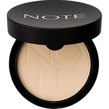 SHC4200 Note Cosmetics Luminous Silk Compact Powder 01 Beige Mat Bitişli Toz Yüz Pudrası Beige