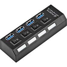 SHC4200 HY-U350, Usb3.0 To 4xusb 3.0, Açma Kapama Tuşlu, USB Hub