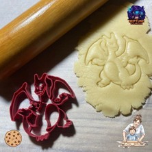 Neptune3D Charizard Pokemon Kurabiye Kalıbı