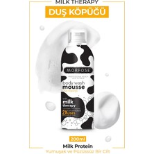 MiraLive Milk Therapy Duş Köpüğü 200 ml - Mrfs