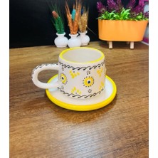 Kütahya Tabaklı Kupa Seramik