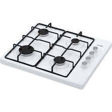 Simfer 3010 Bizote 4G Gazlı Emaye Setüstü Ocak 60 cm Dört Gözlü Gaz Kesme Emniyetli