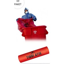 MiraLive Büyük Boy 65 x 80 cm 300 gr 10 Lu Rulo x 10 Paket = 100 Adet (Kırmızı-Siyah Baskılı)