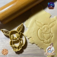 Neptune3D Eevee Pokemon Kurabiye Kalıbı
