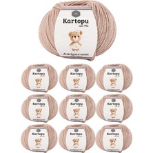 MiraLive 10 Adet Amigurumi El Örgü Ipi 50GR 850