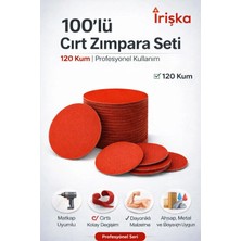 irişka Cırt Zımpara Seti Zımpara Pedi 100 Ad