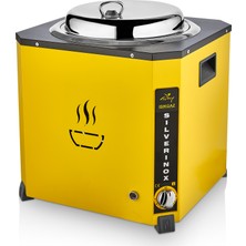 Işıkgaz C-01 / C-02 Jumbo Çorba Kazanı 9 Lt Elektrikli 304 Paslanmaz Çelik (Sarı / Siyah)