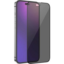 MiraLive Iphone 14 Pro Max Uyumlu Hayalet Ekran Gizli Tam Kaplayan Kırılmaz Cam Seramik Ekran Koruyucu Film
