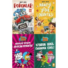 Eksik Parça Yayınları Robonlar + Naneyi Yedik Lokantası + Kral Şakir 15-16 / 4 Kitap Set